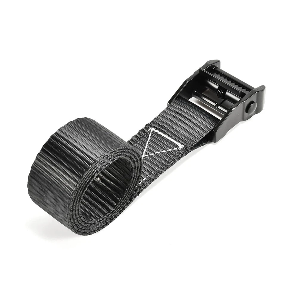 1.5 Inch Black E-coating High-strength Aluminium Cam Buckle Straps