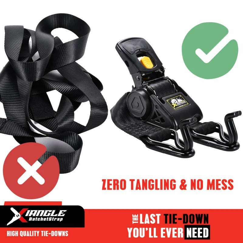 Retractable Ratchet Tie-Down Strap Swan Hook 50mm X 3.3m 500kg LC price