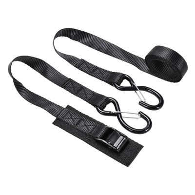 Tali Gancu Cam Empuk Anyaman Perlindungan 1 inci Dengan Cangkuk S-Pengunci