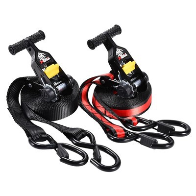 Tali ratchet percuma 1 inci dengan mengunci s-cakera bersalut getah