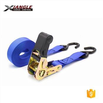 1 Inch Wide Polyester Cargo Ratchet Tie Down