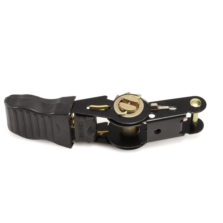 Durable 1 Inch 25mm Ratchet Buckle With Rubber Handle